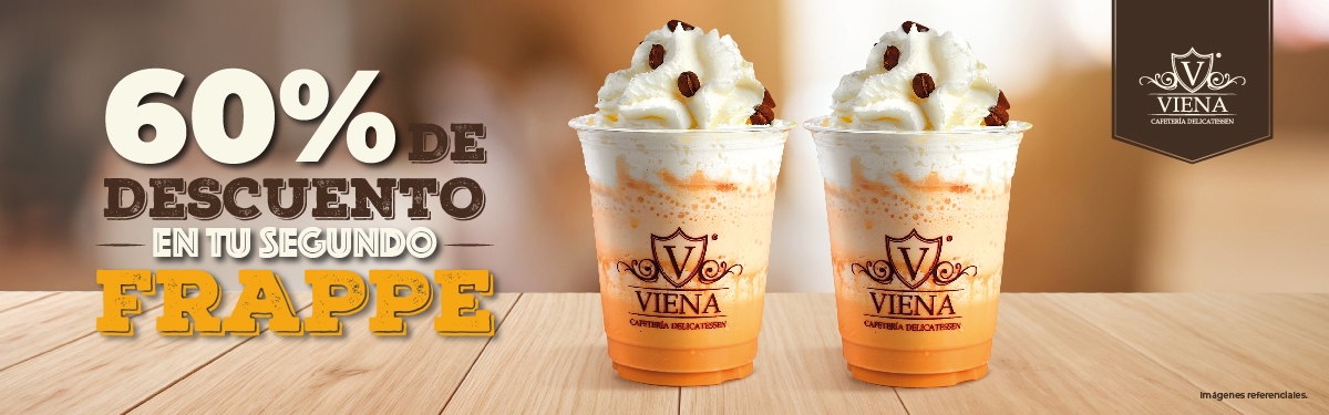 2do Frappe con hasta 60% de dscto
